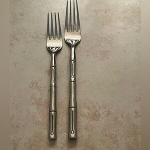 Bamboo (Stainless) by HAMPTON SILVERSMITHS Forks (2)